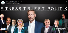 Live aus Berlin Fitness trifft Politik