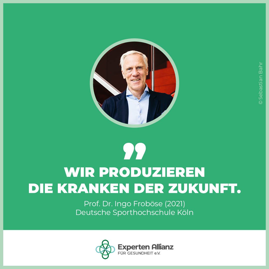 „Wir produzieren die Kranken der Zukunft“